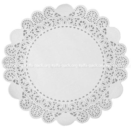 Салфетка ажурная 9 см (артикул: 050001050) купить в разделе « Бумажные салфетки и полотенца».